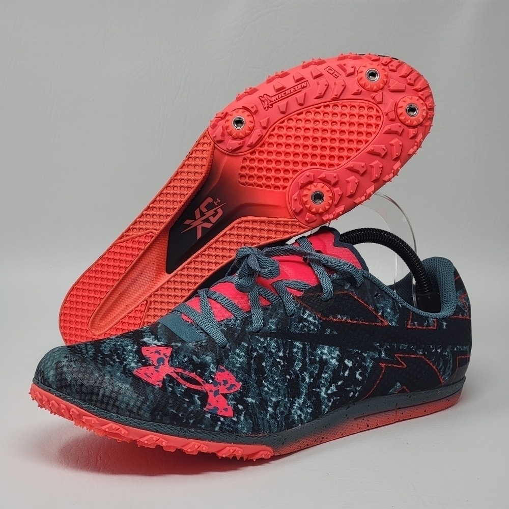 Under Armour Brigade Track & Field XC Spikes 3023690-400 New Men's Size 10.5 New